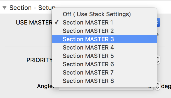 Straight Sections